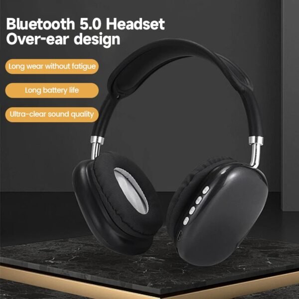 P9 Wireless Bluetooth Headset Outdoor Sports Gaming Wireless Headphones With Mic Noise Cancelling Earbuds Bluetooth Earphones - Image 2